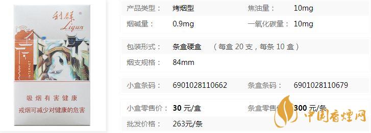 利群江南憶小包多少錢(qián) 利群江南憶零售價(jià)格查詢