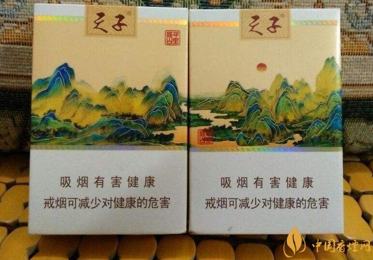 中高端天子香煙價格表，皇室御用香煙包裝