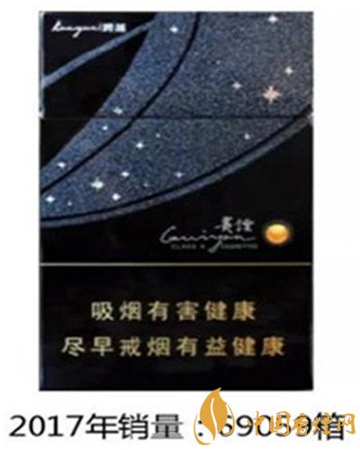 2017年爆珠煙銷量排行榜，全國銷量最好10款煙(貴煙跨越第一)